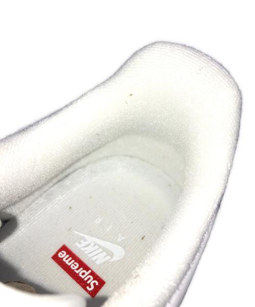 NIKE（ナイキ）NIKE (ナイキ) Supreme (シュプリーム) AIR FORCE 1 LOW ホワイト サイズ:US9.5 未使用品の古着・服飾アイテム
