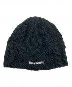 SUPREMEシュプリーム）の古着「25SS Block Knit Beanie」｜ブラック