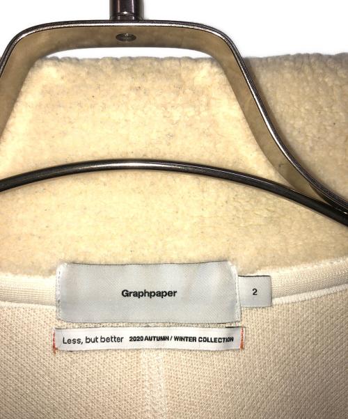 Graphpaper（グラフペーパー）Graphpaper (グラフペーパー) フリースベスト アイボリー サイズ:2の古着・服飾アイテム