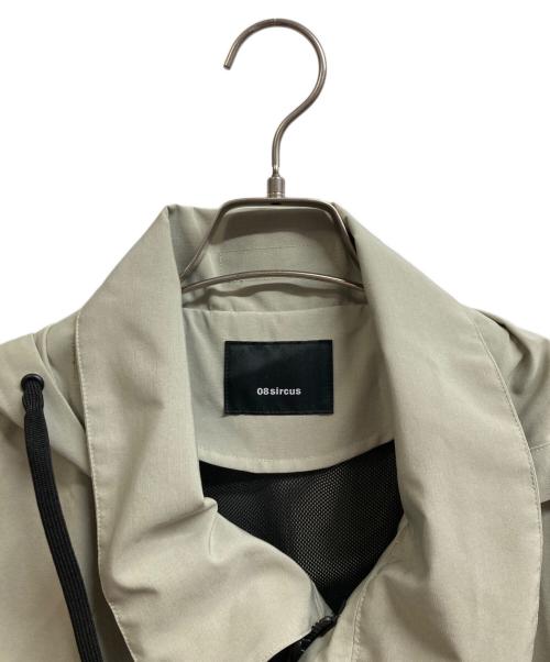 08sircus（ゼロエイトサーカス）08sircus (ゼロエイトサーカス) High count weather mods coat ベージュ サイズ:4の古着・服飾アイテム