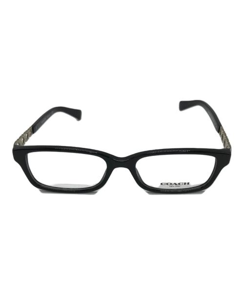 COACH（コーチ）COACH (コーチ) スクエア眼鏡フレーム ブラック サイズ:50□16の古着・服飾アイテム