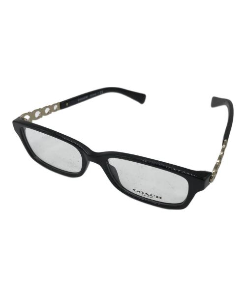 COACH（コーチ）COACH (コーチ) スクエア眼鏡フレーム ブラック サイズ:50□16の古着・服飾アイテム