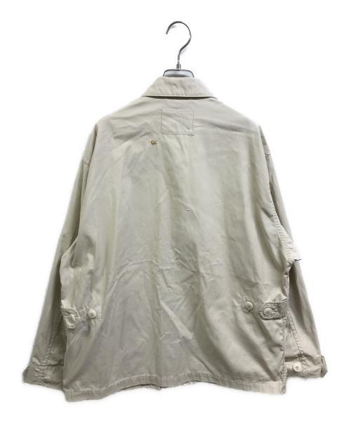 45R（フォーティファイブ・アール）45R (フォーティファイブ・アール) 薄バックサテンの908フォティーグジャケット アンティークホワイト サイズ:03の古着・服飾アイテム