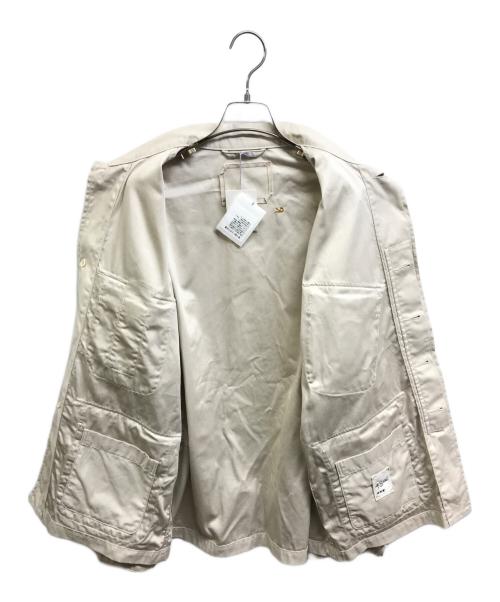 45R（フォーティファイブ・アール）45R (フォーティファイブ・アール) 薄バックサテンの908フォティーグジャケット アンティークホワイト サイズ:03の古着・服飾アイテム