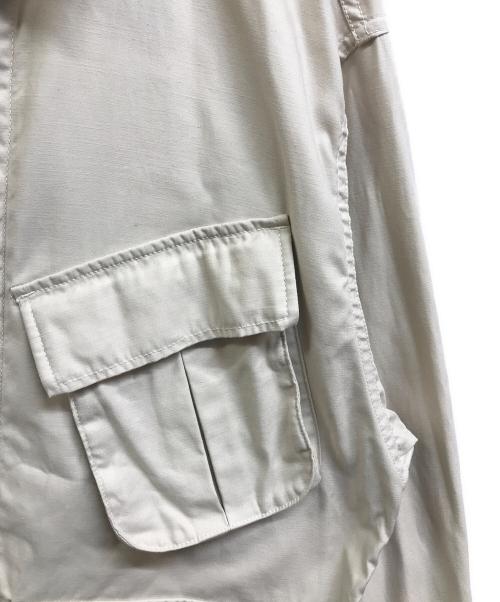 45R（フォーティファイブ・アール）45R (フォーティファイブ・アール) 薄バックサテンの908フォティーグジャケット アンティークホワイト サイズ:03の古着・服飾アイテム