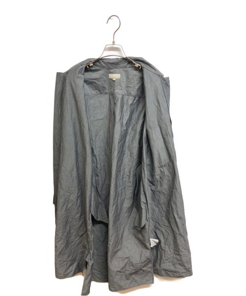 MARGARET HOWELL（マーガレットハウエル）MARGARET HOWELL (マーガレットハウエル) COTTON CHAMBRAYシャツワンピース グレー サイズ:2の古着・服飾アイテム