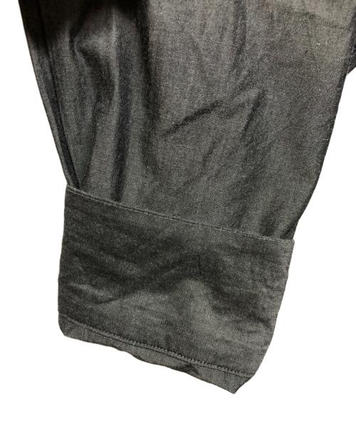 MARGARET HOWELL（マーガレットハウエル）MARGARET HOWELL (マーガレットハウエル) COTTON CHAMBRAYシャツワンピース グレー サイズ:2の古着・服飾アイテム