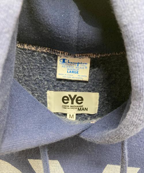 Champion（チャンピオン）Champion (チャンピオン) eYe COMME des GARCONS JUNYA WATANABE MAN( プルオーバーパーカー ネイビー サイズ:Lの古着・服飾アイテム
