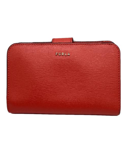 FURLA（フルラ）FURLA (フルラ) 2つ折り財布 レッド サイズ:Mの古着・服飾アイテム