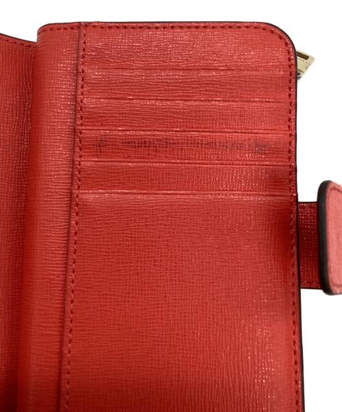 FURLA（フルラ）FURLA (フルラ) 2つ折り財布 レッド サイズ:Mの古着・服飾アイテム