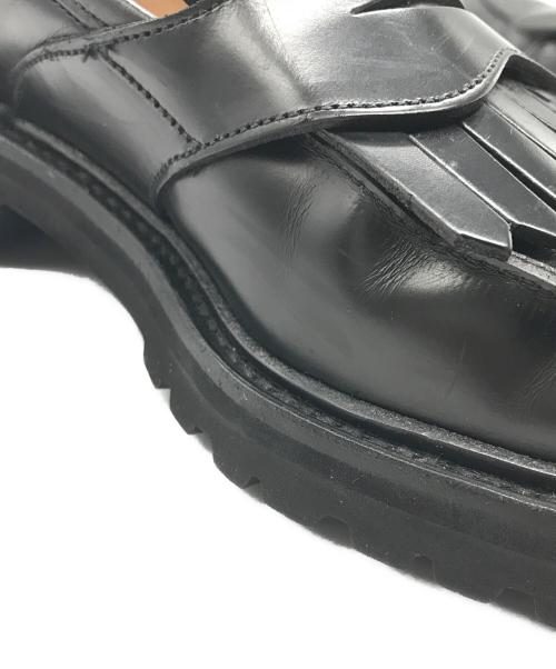 Crockett & Jones（クロケット＆ジョーンズ）Crockett & Jones (クロケット＆ジョーンズ) キルトローファー ブラック サイズ:6Eの古着・服飾アイテム