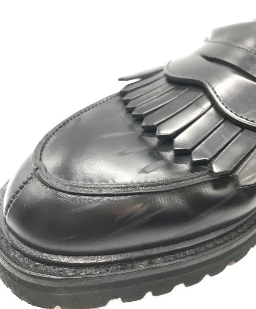 Crockett & Jones（クロケット＆ジョーンズ）Crockett & Jones (クロケット＆ジョーンズ) キルトローファー ブラック サイズ:6Eの古着・服飾アイテム