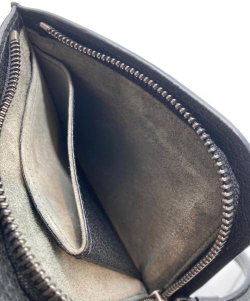 TSUCHIYA KABAN（ツチヤカバン）TSUCHIYA KABAN (ツチヤカバン) ジャパンモチーフ 茶利八方 Lファスナー ブラックの古着・服飾アイテム