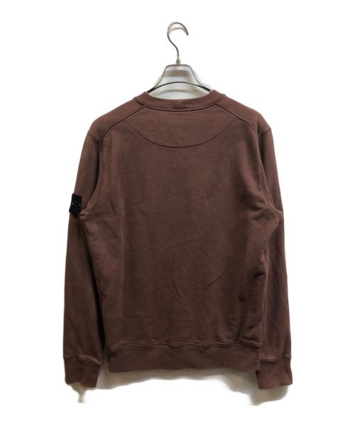 STONE ISLAND（ストーンアイランド）STONE ISLAND (ストーンアイランド) クルーネックスウェット ブラウン サイズ:Mの古着・服飾アイテム