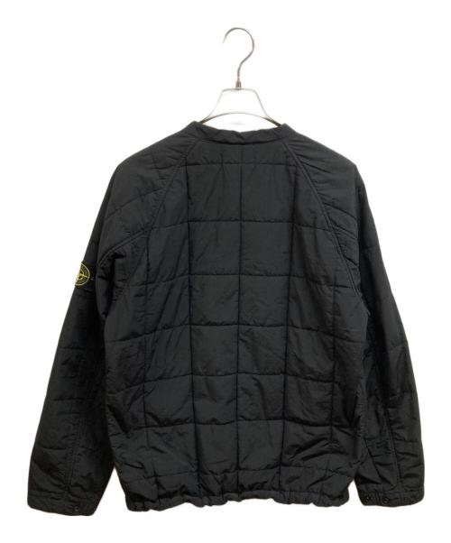 STONE ISLAND（ストーンアイランド）STONE ISLAND (ストーンアイランド) NASLAN LIGHT WITH PRIMALOFTR-TC ノーカラーブルゾン ブラック サイズ:Ｍの古着・服飾アイテム