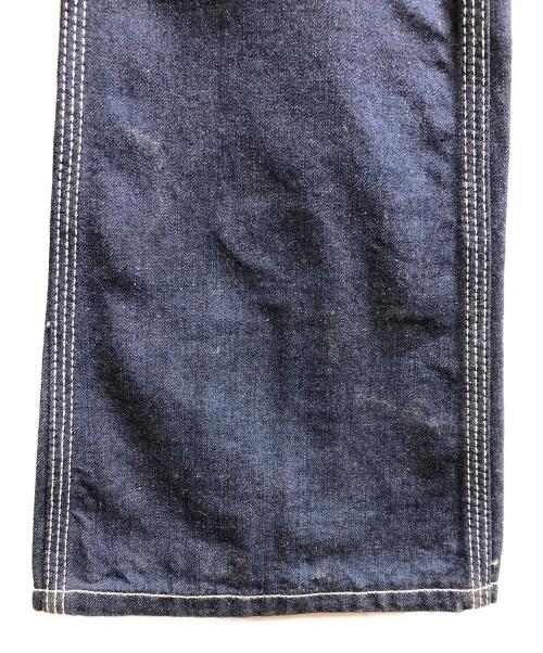 holiday（ホリデー）holiday (ホリデー) SLIM FLARE DENIM OVER-ALL インディゴ サイズ:LG/00の古着・服飾アイテム