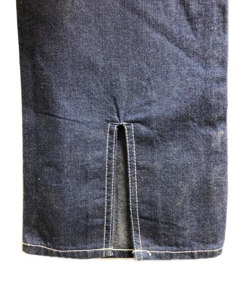 holiday（ホリデー）holiday (ホリデー) SLIM FLARE DENIM OVER-ALL インディゴ サイズ:LG/00の古着・服飾アイテム