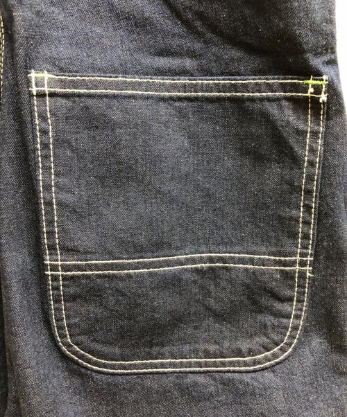 holiday（ホリデー）holiday (ホリデー) SLIM FLARE DENIM OVER-ALL インディゴ サイズ:LG/00の古着・服飾アイテム