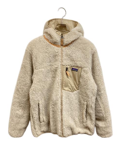 Patagonia（パタゴニア）Patagonia (パタゴニア) キッズ・リバーシブル・レディ・フレディ・フーディ ベージュ サイズ:ーの古着・服飾アイテム