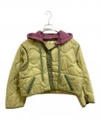 RHC Ron Hermanアールエイチシー ロンハーマン）の古着「フーデッドキルティングジャケット」｜カーキ