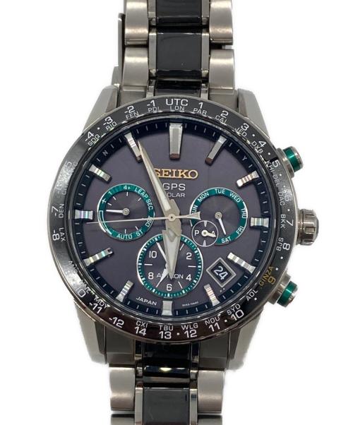 SEIKO（セイコー）SEIKO (セイコー) アストロン シルバーブラックの古着・服飾アイテム