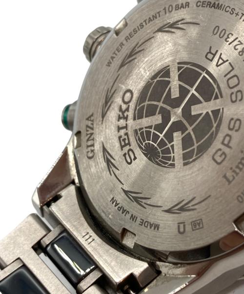 SEIKO（セイコー）SEIKO (セイコー) アストロン シルバーブラックの古着・服飾アイテム