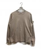 STONE ISLANDストーンアイランド）の古着「ヘビーウェイトコットンクルーネック」｜ベージュ
