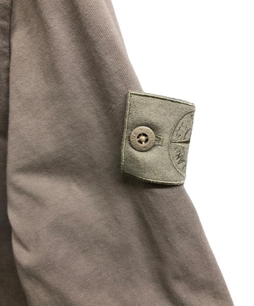 STONE ISLAND（ストーンアイランド）STONE ISLAND (ストーンアイランド) ヘビーウェイトコットンクルーネック ベージュ サイズ:Mの古着・服飾アイテム