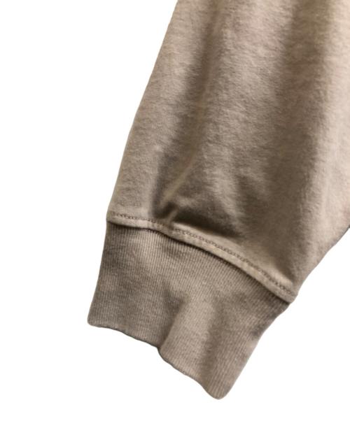 STONE ISLAND（ストーンアイランド）STONE ISLAND (ストーンアイランド) ヘビーウェイトコットンクルーネック ベージュ サイズ:Mの古着・服飾アイテム