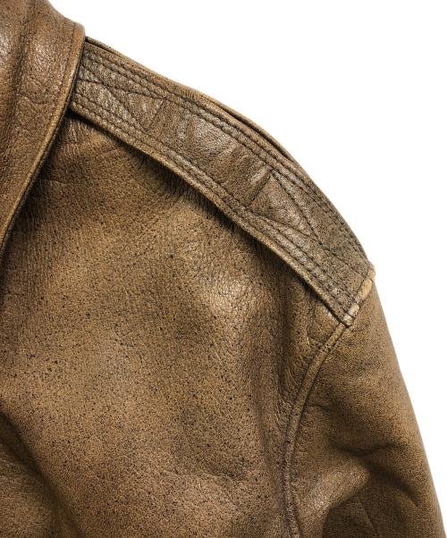 L.L.Bean（エルエルビーン）L.L.Bean (エルエルビーン) A2レザージャケット ブラウン サイズ:42の古着・服飾アイテム