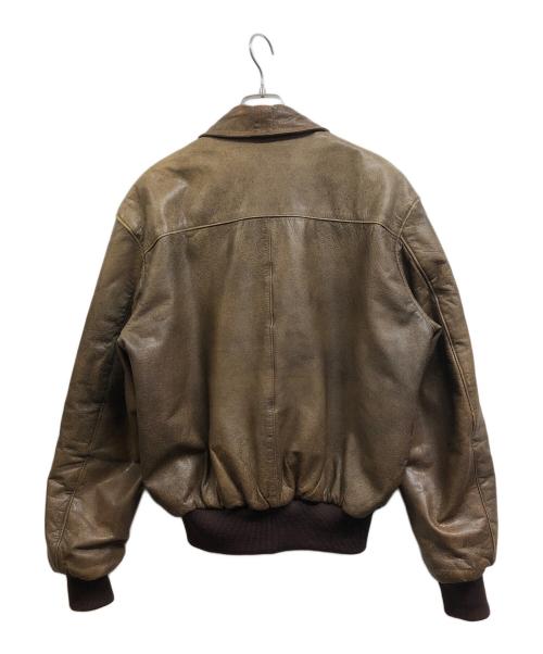 L.L.Bean（エルエルビーン）L.L.Bean (エルエルビーン) A2レザージャケット ブラウン サイズ:42の古着・服飾アイテム
