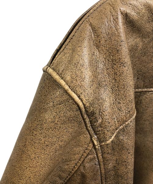 L.L.Bean（エルエルビーン）L.L.Bean (エルエルビーン) A2レザージャケット ブラウン サイズ:42の古着・服飾アイテム