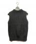 Andersen-Andersen（アンデルセン アンデルセン）の古着「5ゲージ クルーネック ウールニットベスト」｜グレー