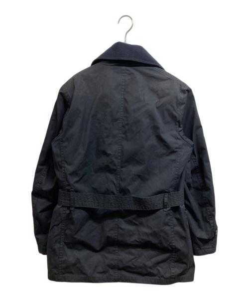 SCYEBASICS（サイベーシックス）SCYEBASICS (サイベーシックス) TCウェザーパラフィンマッキーノコート ネイビー サイズ:38の古着・服飾アイテム