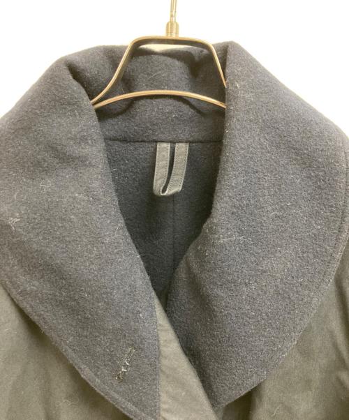 SCYEBASICS（サイベーシックス）SCYEBASICS (サイベーシックス) TCウェザーパラフィンマッキーノコート ネイビー サイズ:38の古着・服飾アイテム