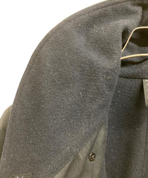 SCYEBASICS（サイベーシックス）SCYEBASICS (サイベーシックス) TCウェザーパラフィンマッキーノコート ネイビー サイズ:38の古着・服飾アイテム