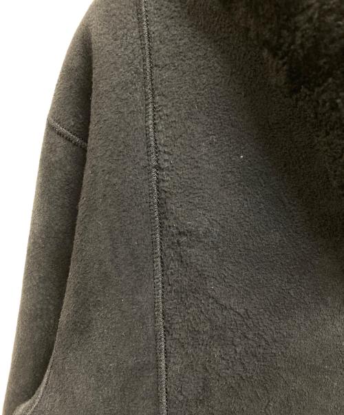 LAD MUSICIAN（ラッドミュージシャン）LAD MUSICIAN (ラッドミュージシャン) 03AWラムムートンレザーハーフコート ブラック サイズ:44の古着・服飾アイテム