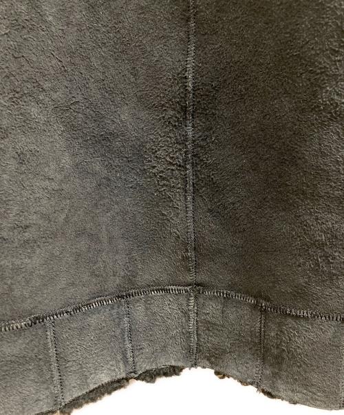 LAD MUSICIAN（ラッドミュージシャン）LAD MUSICIAN (ラッドミュージシャン) 03AWラムムートンレザーハーフコート ブラック サイズ:44の古着・服飾アイテム