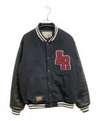 AVIREXアヴィレックス）の古着「SKOOKUM VARSITY JACKET」｜ブラック