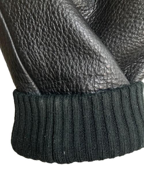 AVIREX（アヴィレックス）AVIREX (アヴィレックス) SKOOKUM VARSITY JACKET ブラック サイズ:Ｌの古着・服飾アイテム