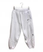 SUPREME×NIKEシュプリーム×ナイキ）の古着「スウェットパンツ」｜ホワイト