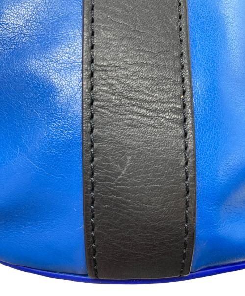 PLAN C（プランシー）PLAN C (プランシー) BUCKET BAG ホワイト×ブルーの古着・服飾アイテム