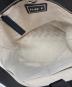 中古・古着 PLAN C (プランシー) BUCKET BAG ホワイト×ブルー：5000円