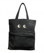 ANYA HINDMARCHアニヤ・ハインドマーチ）の古着「Tote Eyes」｜ブラック