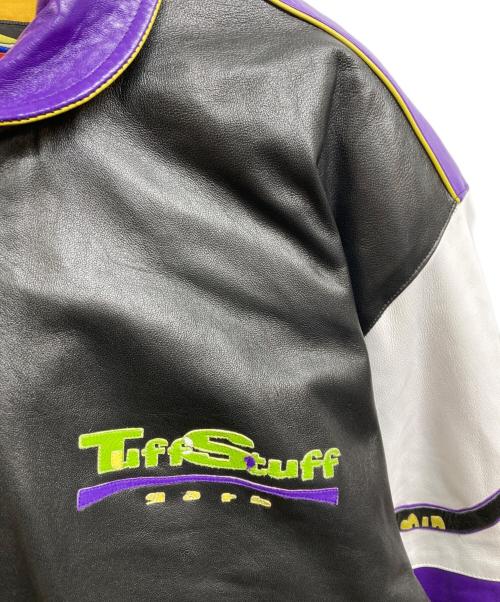 JEFF HAMILTON（ジェフハミルトン）JEFF HAMILTON (ジェフハミルトン) レザージャケット マルチカラー サイズ:XXLの古着・服飾アイテム