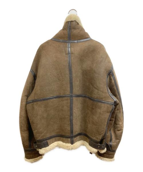 AVIREX（アヴィレックス）AVIREX (アヴィレックス) B-3ムートンフライトジャケット ブラウン サイズ:40の古着・服飾アイテム