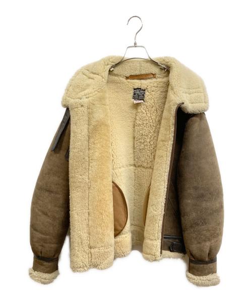 AVIREX（アヴィレックス）AVIREX (アヴィレックス) B-3ムートンフライトジャケット ブラウン サイズ:40の古着・服飾アイテム