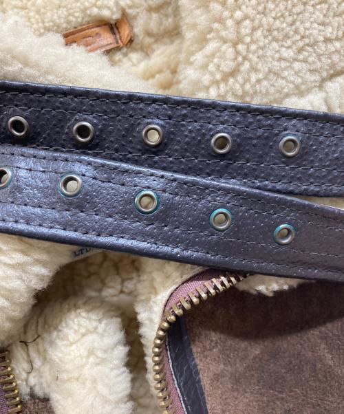 AVIREX（アヴィレックス）AVIREX (アヴィレックス) B-3ムートンフライトジャケット ブラウン サイズ:40の古着・服飾アイテム