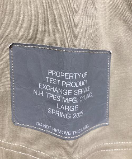 N.HOOLYWOOD（エヌ ハリウッド）N.HOOLYWOOD (エヌ ハリウッド) TPES T-SHIRT ベージュ サイズ:40 未使用品の古着・服飾アイテム