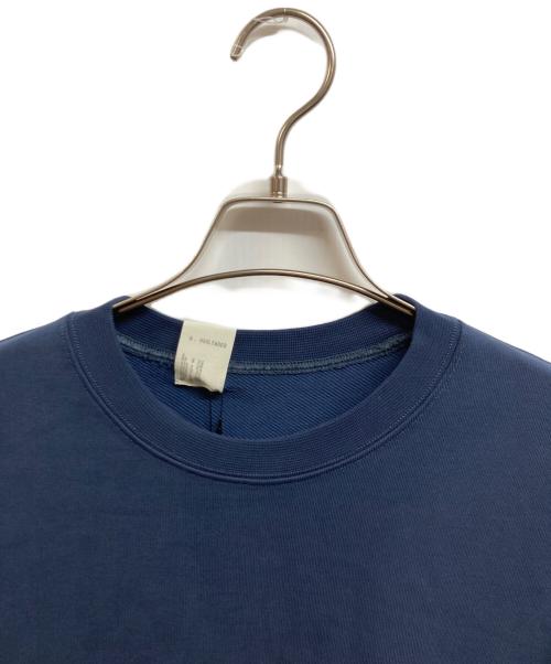 N.HOOLYWOOD（エヌ ハリウッド）N.HOOLYWOOD (エヌ ハリウッド) CREWNECK SWEATSHIRT ネイビー サイズ:38の古着・服飾アイテム